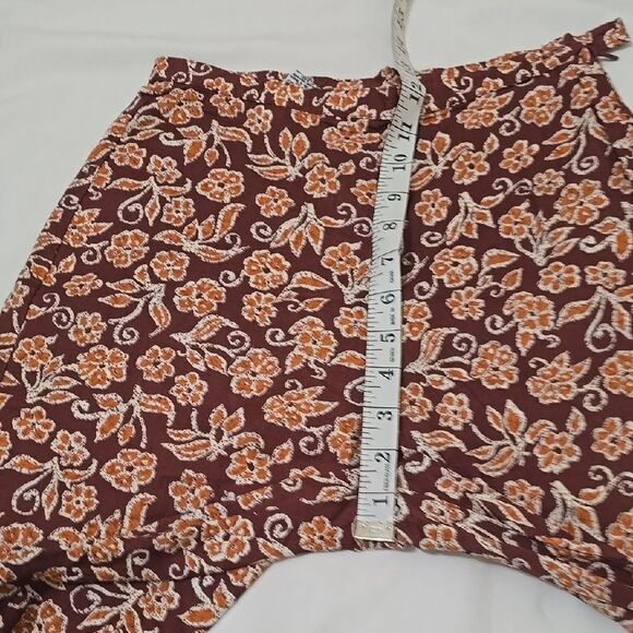 United Colors Of Benetton Brown and Cream Casual Palazzo Pants 38 (See Measureme - Picture 4 of 8